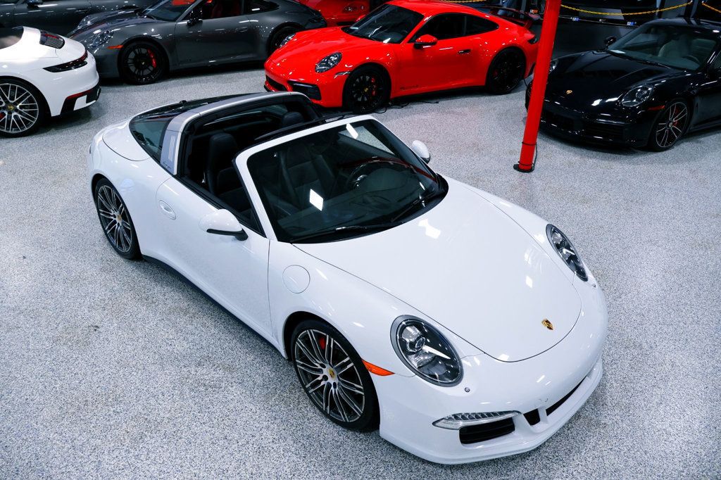 2015 Porsche 911 TARGA 4S CARRERA WHITE...26,490 Miles...As New!  - 22942750 - 10