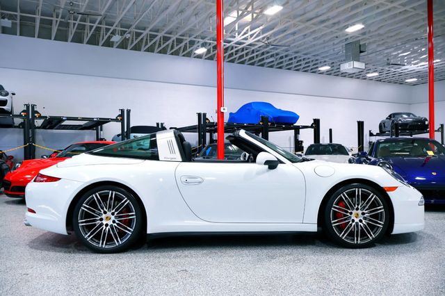2015 Porsche 911 TARGA 4S CARRERA WHITE...26,490 Miles...As New!  - 22942750 - 13
