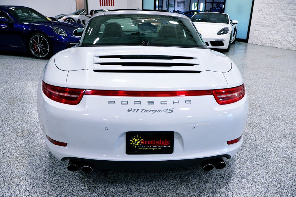 2015 Porsche 911 TARGA 4S CARRERA WHITE...26,490 Miles...As New!  - 22942750 - 14
