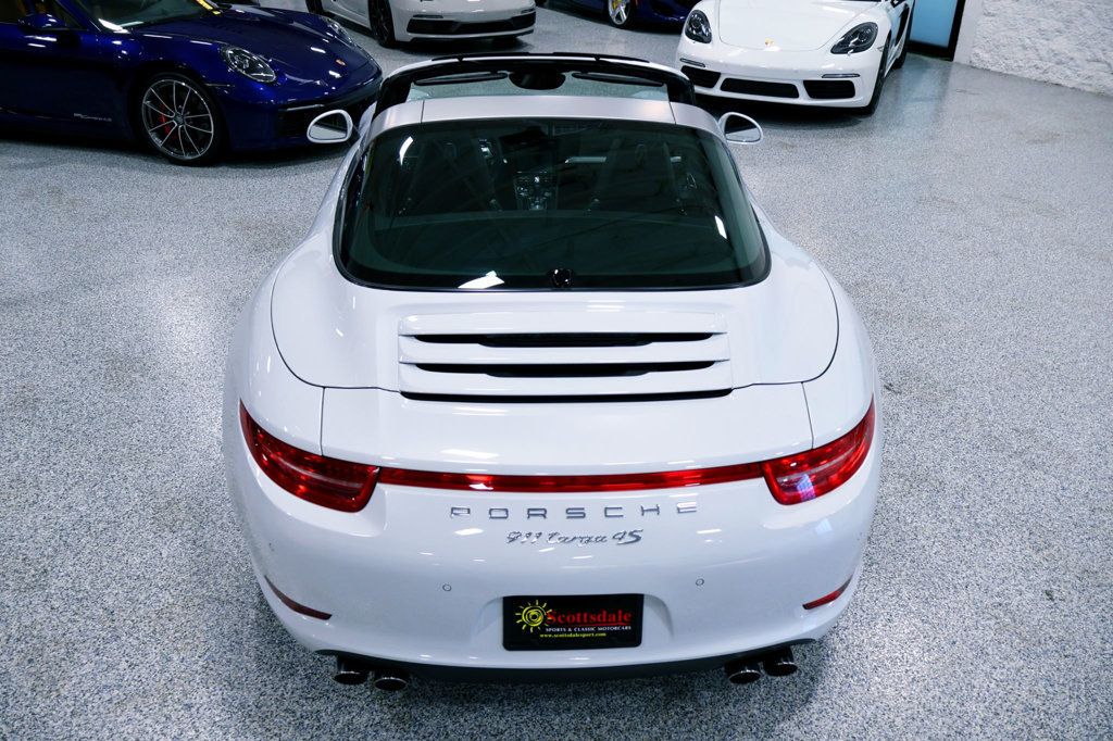 2015 Porsche 911 TARGA 4S CARRERA WHITE...26,490 Miles...As New!  - 22942750 - 16