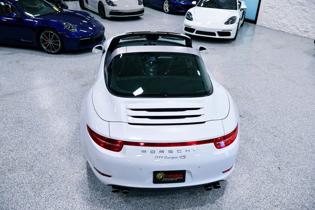 2015 Porsche 911 TARGA 4S CARRERA WHITE...26,490 Miles...As New!  - 22942750 - 17