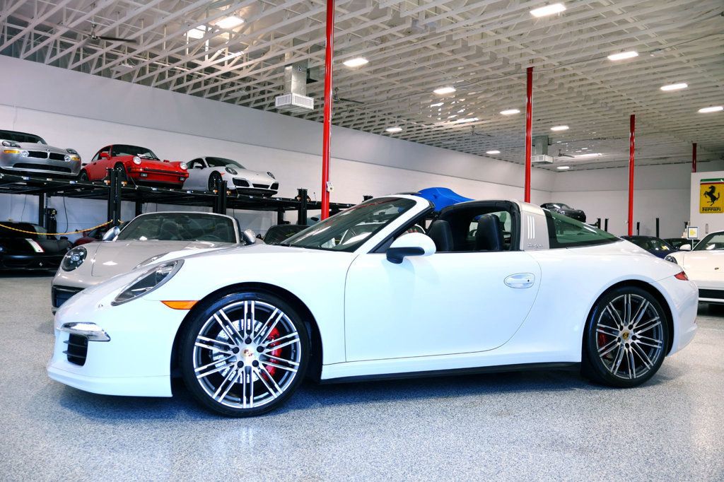 2015 Porsche 911 TARGA 4S CARRERA WHITE...26,490 Miles...As New!  - 22942750 - 1