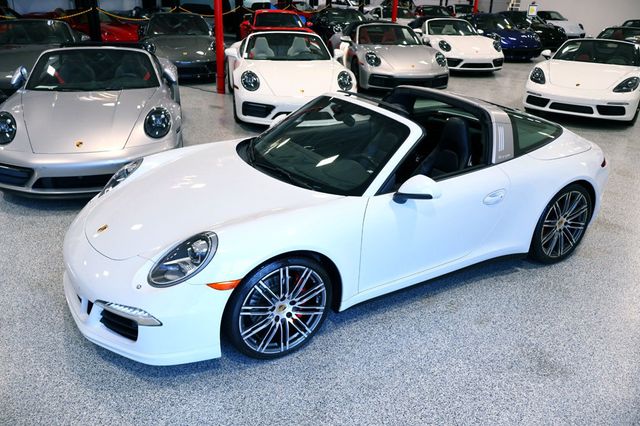 2015 Porsche 911 TARGA 4S CARRERA WHITE...26,490 Miles...As New!  - 22942750 - 2