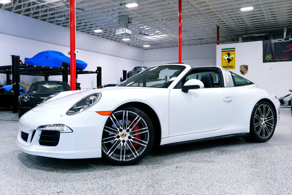 2015 Porsche 911 TARGA 4S CARRERA WHITE...26,490 Miles...As New!  - 22942750 - 4