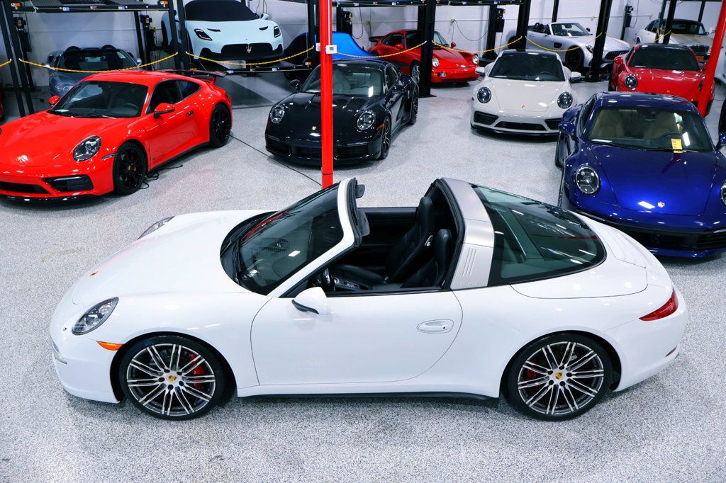 2015 Porsche 911 TARGA 4S CARRERA WHITE...26,490 Miles...As New!  - 22942750 - 8