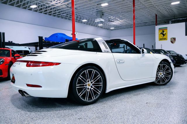2015 Porsche 911 TARGA 4S WHITE...29,396 Miles...Exceptional  - 22941671 - 12