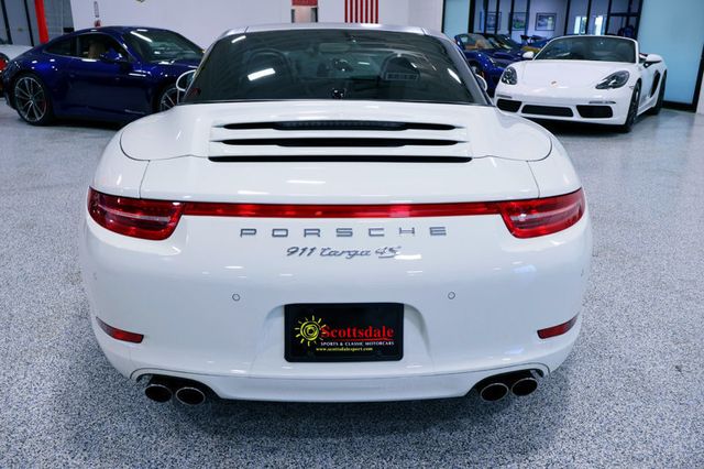 2015 Porsche 911 TARGA 4S WHITE...29,396 Miles...Exceptional  - 22941671 - 14