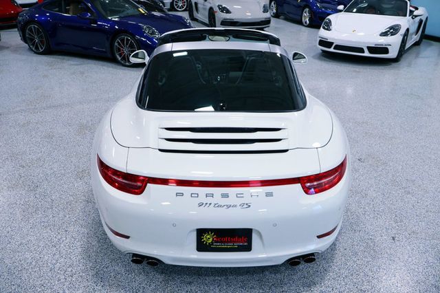 2015 Porsche 911 TARGA 4S WHITE...29,396 Miles...Exceptional  - 22941671 - 15