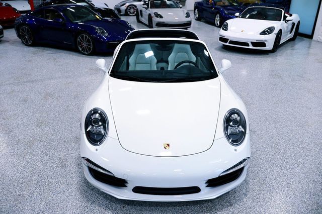 2015 Porsche 911 TARGA 4S WHITE...29,396 Miles...Exceptional  - 22941671 - 16