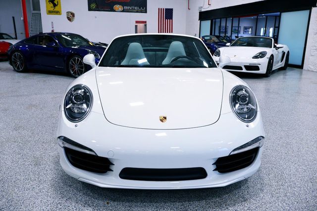 2015 Porsche 911 TARGA 4S WHITE...29,396 Miles...Exceptional  - 22941671 - 17