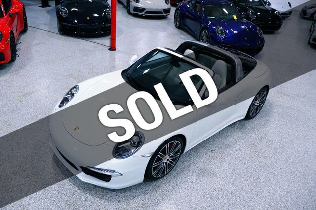 2015 Porsche 911 TARGA 4S WHITE...SORRY SOLD!! - 22941671 - 0