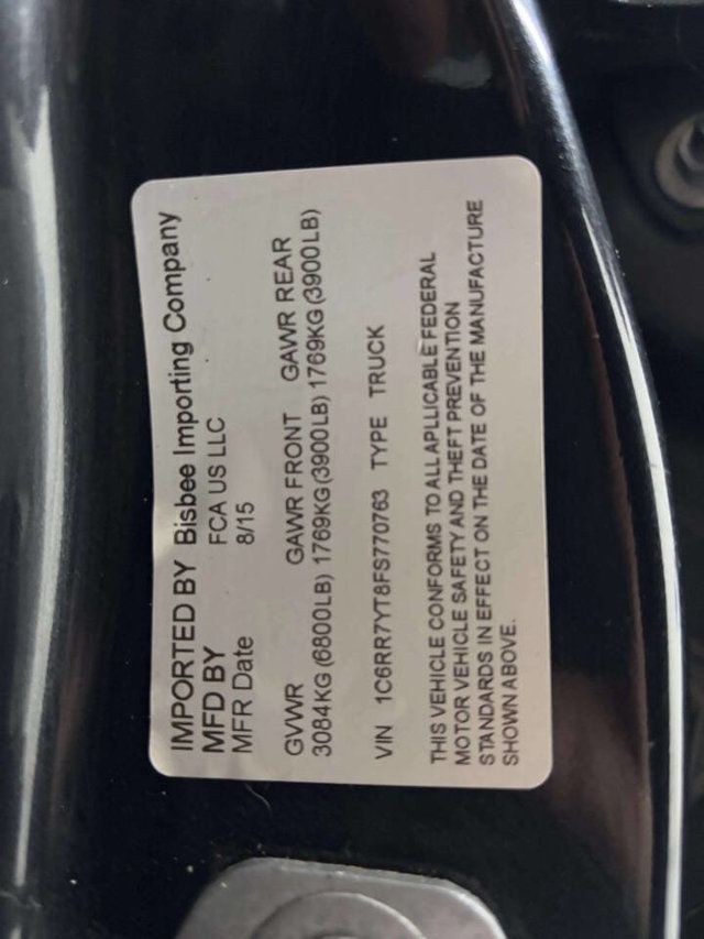 2015 Ram 1500 4WD Crew Cab 140.5" Rebel - 22947857 - 48