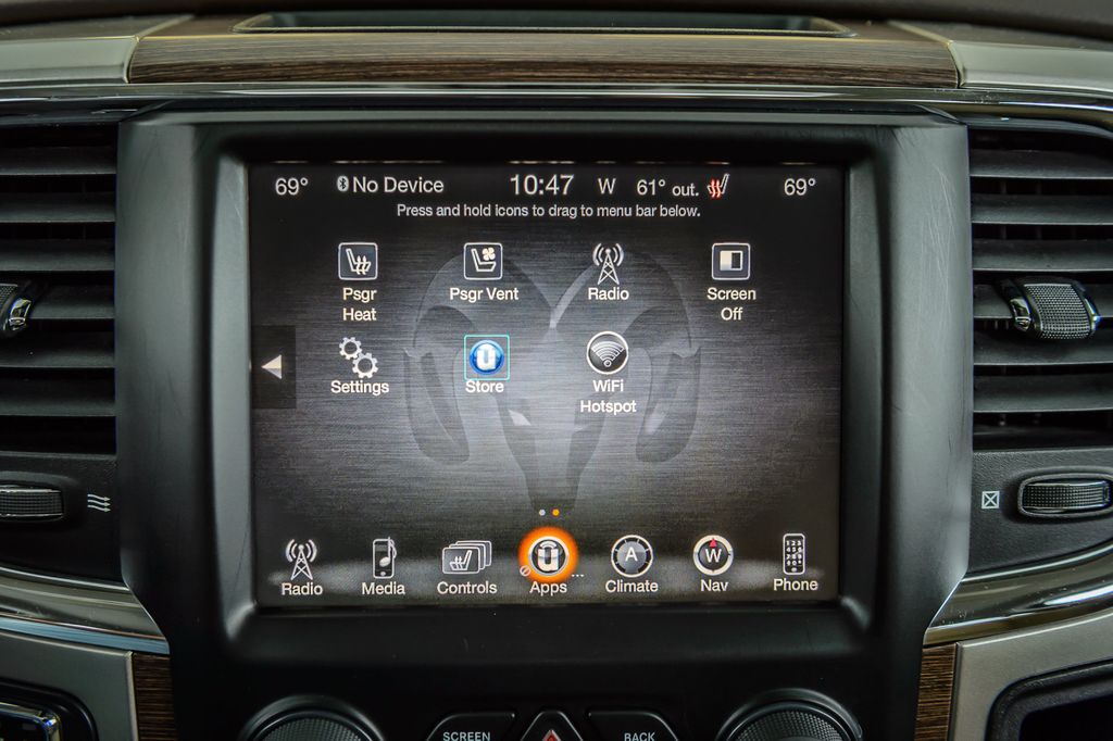 2015 Ram 1500 RAM CREW CAB LARAMIE DIESEL - FULLY LOADED - LEATHER - MUST SEE - 23031132 - 21