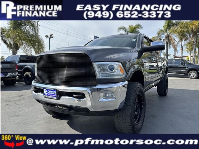 2015 Ram 2500 Crew Cab LARAMIE 4X4 DIESEL NAV BACK UP CAM CLEAN - 22647432 - 0