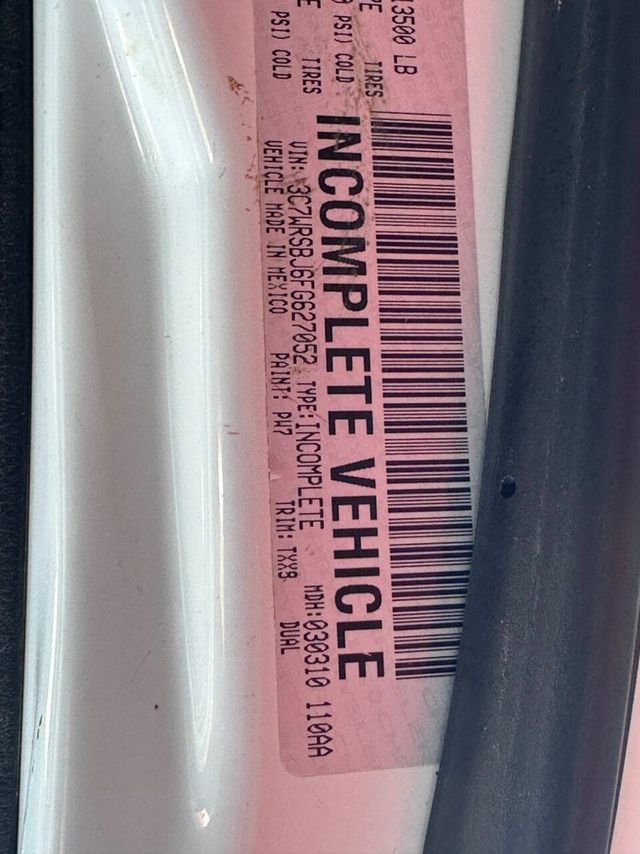 2015 Ram 3500 4X2 2dr Regular Cab 167.5 in. WB - 22933744 - 19
