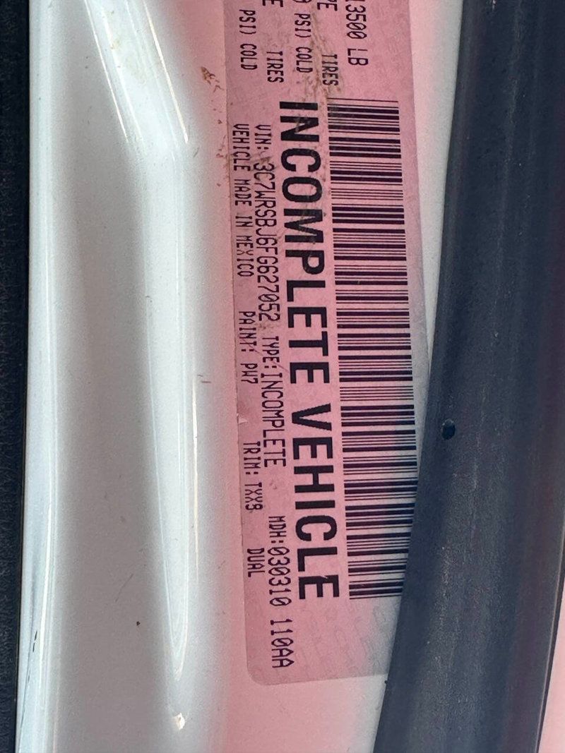 2015 Ram 3500 4X2 2dr Regular Cab 167.5 in. WB - 22933744 - 19