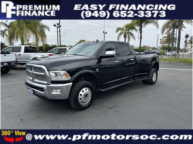 2015 Ram 3500 Crew Cab LARAMIE DUALLY 4X4 DIESEL NAV BACK UP CAMERA - 22865799 - 0
