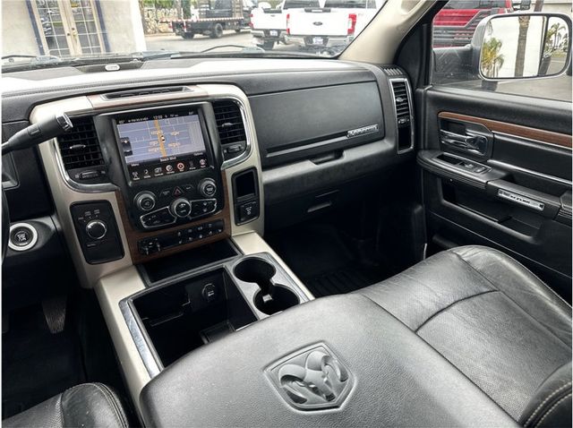 2015 Ram 3500 Crew Cab LARAMIE DUALLY 4X4 DIESEL NAV BACK UP CAMERA - 22865799 - 16