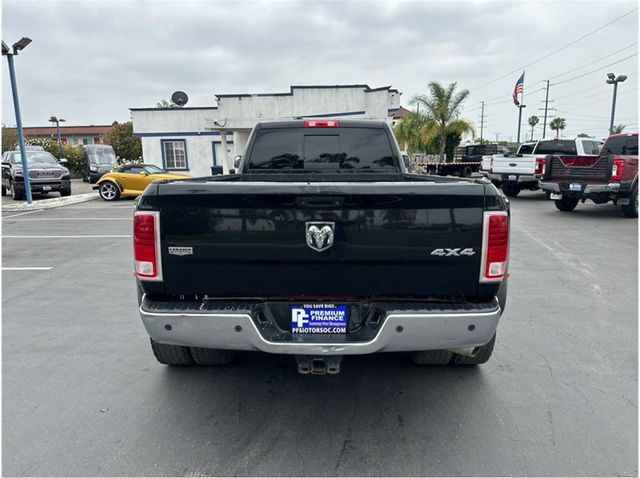 2015 Ram 3500 Crew Cab LARAMIE DUALLY 4X4 DIESEL NAV BACK UP CAMERA - 22865799 - 5