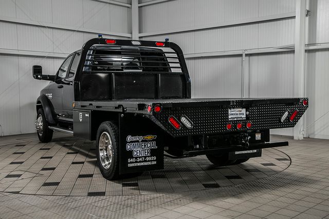 2015 Ram 5500 5500 CREW CAB 4X4 * 6.4 HEMI * NEW 10' FLATBED W/ TOOLBOXES - 17206663 - 4