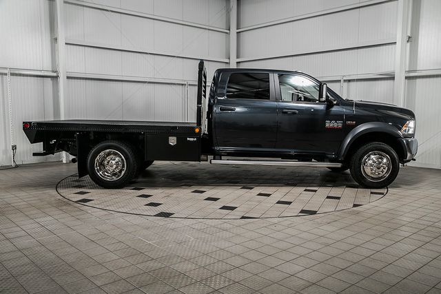 2015 Ram 5500 5500 CREW CAB 4X4 * 6.4 HEMI * NEW 10' FLATBED W/ TOOLBOXES - 17206663 - 6