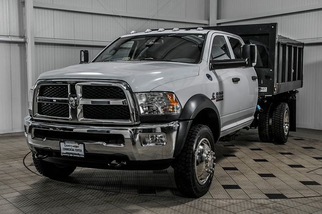 2015 Ram 5500 5500 CREW CAB 4X4 * 6.7 CUMMINS * AISIN * 10' LANDSCAPE DUMP - 17152979 - 2