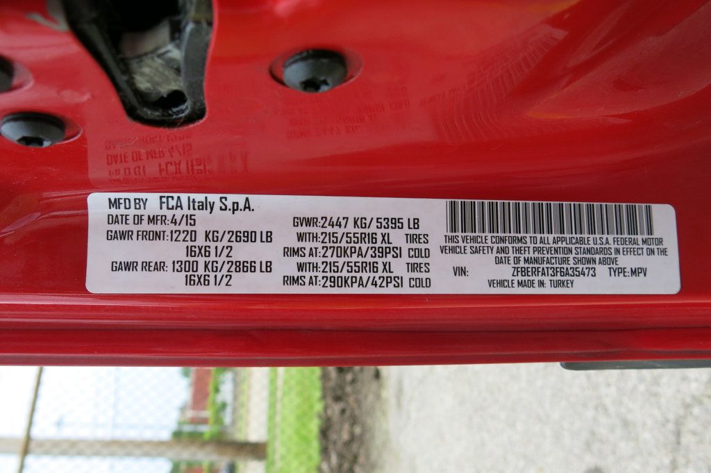 2015 Ram ProMaster City Cargo Van 122" WB Tradesman - 22865324 - 35