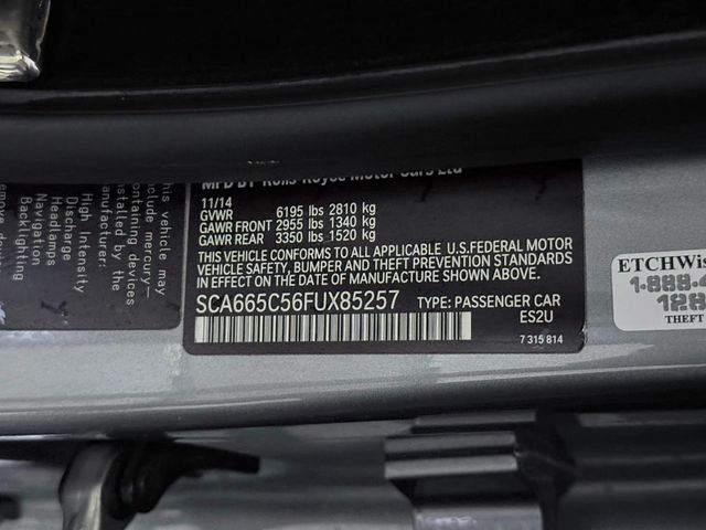 2015 Rolls-Royce Wraith Coupe - 23014655 - 55