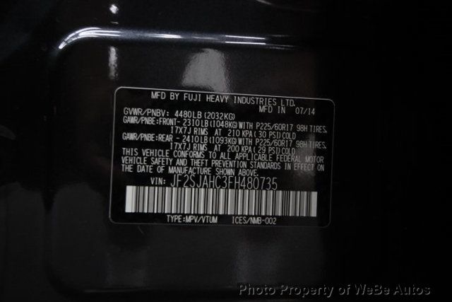 2015 Subaru Forester 4dr CVT 2.5i Limited PZEV - 22461385 - 19