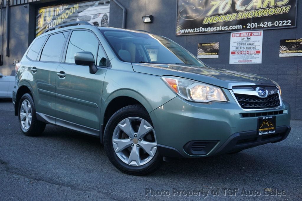 2015 Subaru Forester 4dr CVT 2.5i Premium PZEV 1-OWNER CLEAN CARFAX W/SERVICE HISTORY - 22644512 - 0