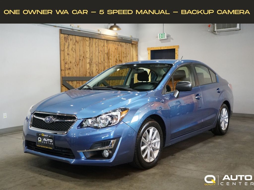 2015 Subaru Impreza Sedan 4dr Manual 2.0i - 23056544 - 0