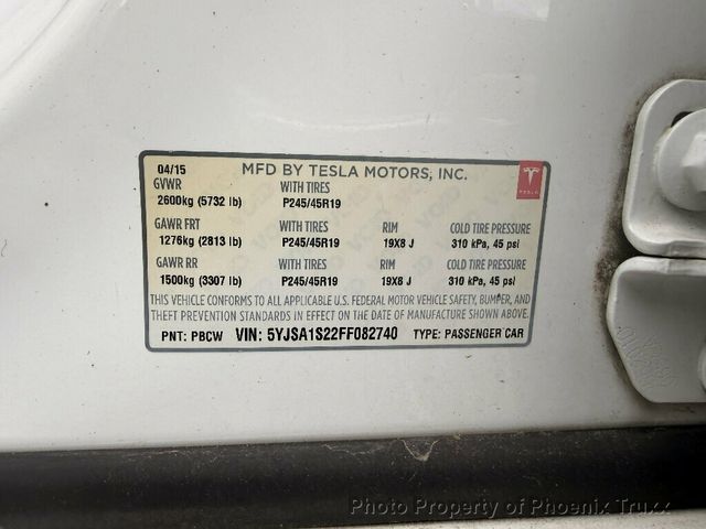 2015 Tesla Model S 4dr Sedan AWD 70D - 23036694 - 30