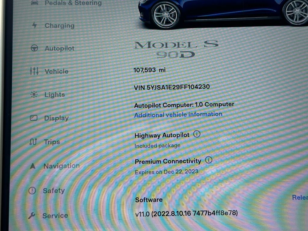 2015 Tesla Model S 4dr Sedan AWD 90D - 22205078 - 28