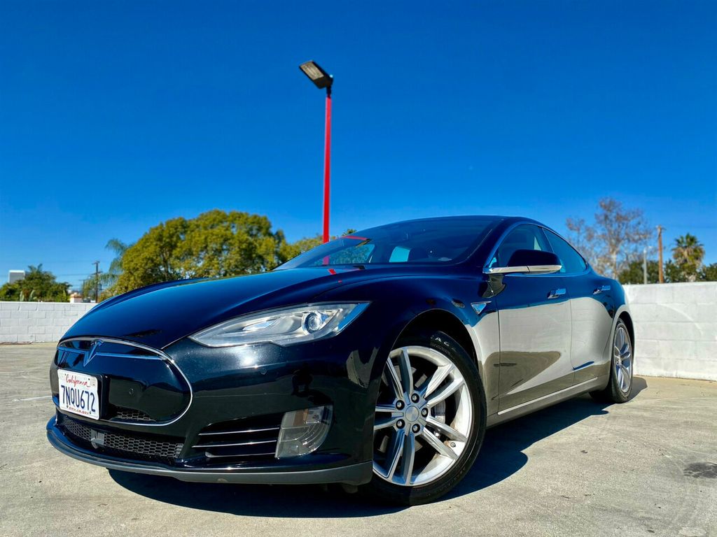 2015 Tesla Model S 4dr Sedan RWD 85 kWh Battery - 21664613 - 0
