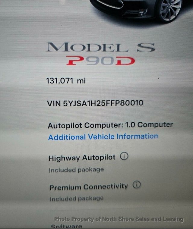 2015 Tesla Model S Highly Optioned 7 Passenger - 23009515 - 11