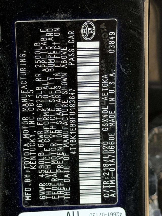 2015 Toyota Avalon XLE 4dr Sedan - 22986772 - 14