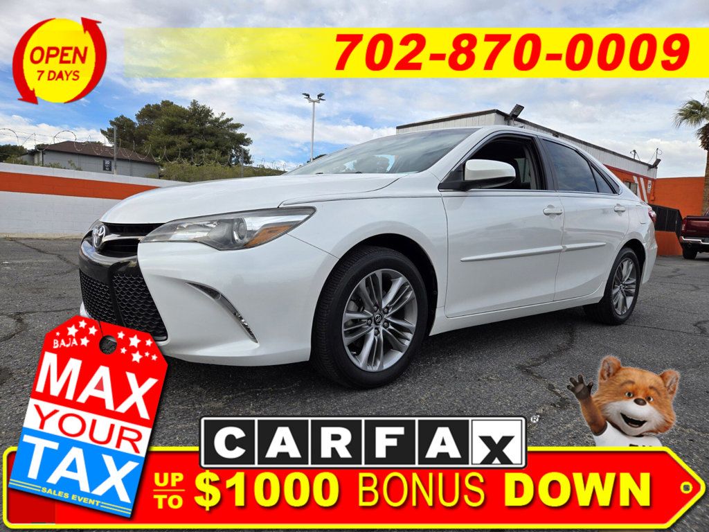 2015 Toyota Camry 4dr Sedan I4 Automatic SE - 22723521 - 0