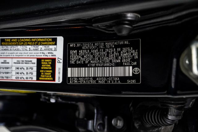 2015 Toyota Camry 4dr Sedan I4 Automatic SE - 23099285 - 36