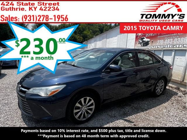 2015 Toyota Camry 4dr Sedan I4 Automatic XLE - 22541524 - 0