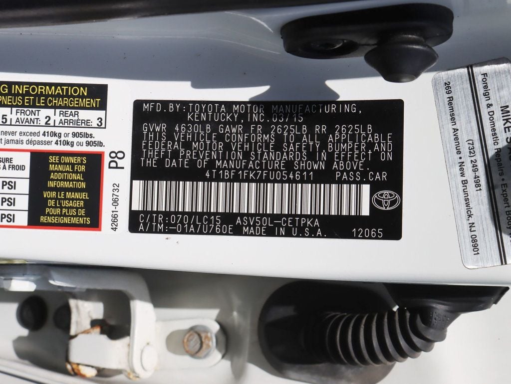 2015 Toyota Camry 4dr Sedan I4 Automatic XSE - 22847837 - 30