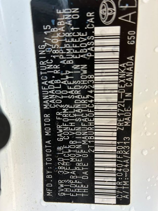 2015 Toyota Corolla  - 23067006 - 7