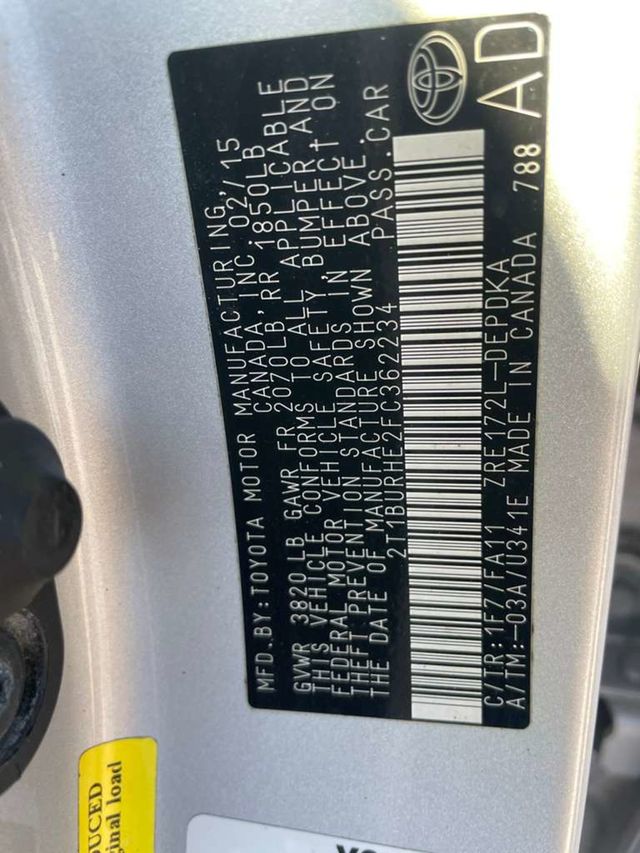 2015 Toyota Corolla 4dr Sedan Automatic L - 22989714 - 13