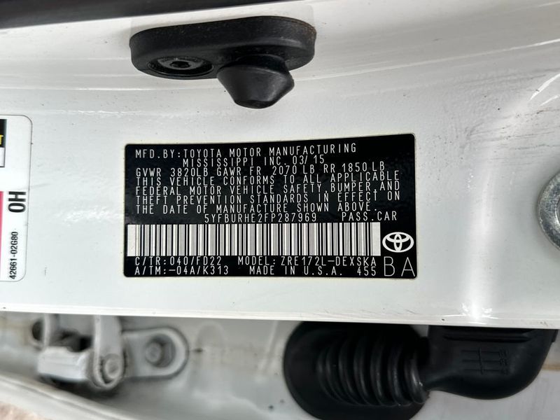 2015 Toyota Corolla S Plus - 22967791 - 20