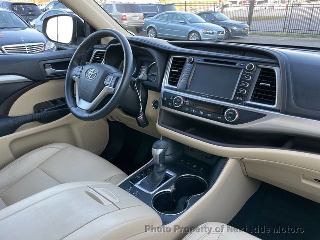 2015 Toyota Highlander 2015 TOYOTA HIGHLANDER XLE AWD V6 4D SUV 1-OWNER 615-730-9991 - 23098956 - 19