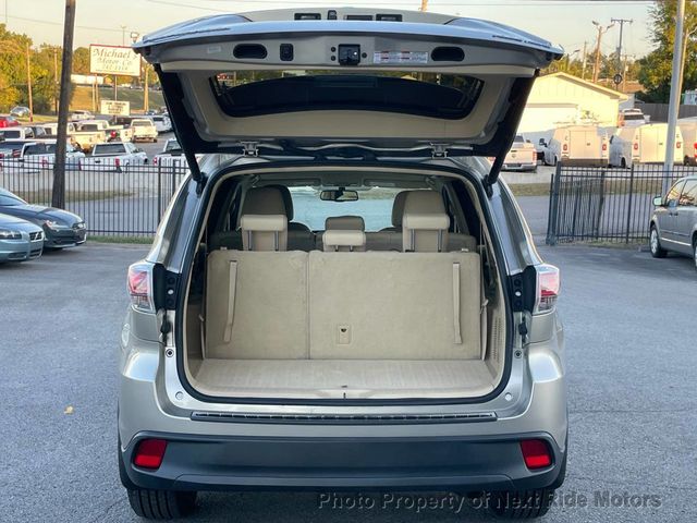 2015 Toyota Highlander 2015 TOYOTA HIGHLANDER XLE AWD V6 4D SUV 1-OWNER 615-730-9991 - 23098956 - 27