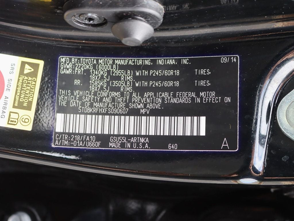 2015 Toyota Highlander AWD 4dr V6 LE Plus - 22902198 - 29