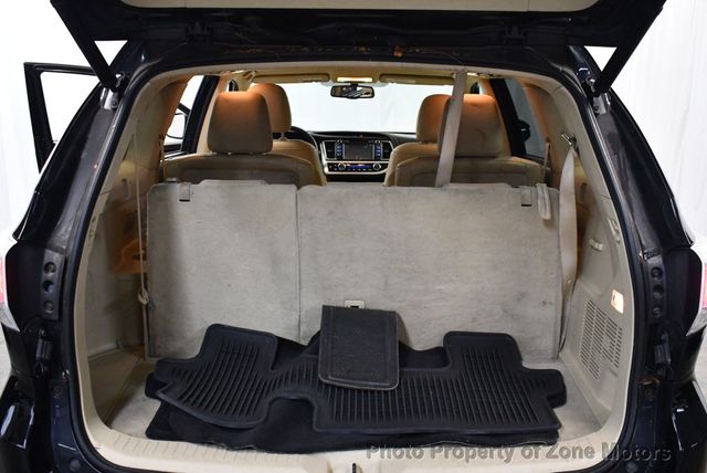 2015 Toyota Highlander AWD 4dr V6 XLE - 22984714 - 47