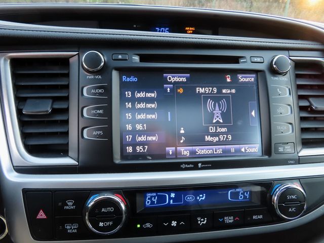 2015 Toyota Highlander AWD 4dr V6 XLE - 23009545 - 34