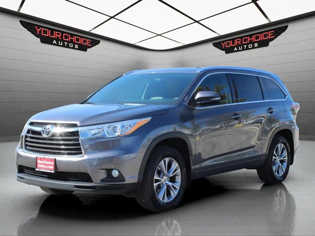 2015 Toyota Highlander AWD 4dr V6 XLE - 22925076 - 0