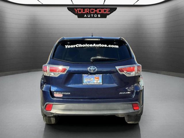 2015 Toyota Highlander AWD 4dr V6 XLE - 22940955 - 3